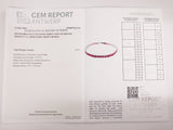 13.57ct Ruby Bracelet