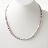 20.28ct Ruby and Diamond Necklace