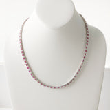 20.28ct Ruby and Diamond Necklace