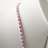 20.28ct Ruby and Diamond Necklace