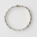 6.62ct Sapphire and Diamond Bracelet
