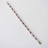 11.37ct Ruby and Diamond Bracelet