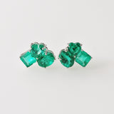 6.31ct Emerald Earrings