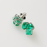 6.31ct Emerald Earrings