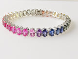 25.48ct Sapphire Bracelet