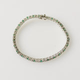 5.13ct Emerald and Diamond Bracelet