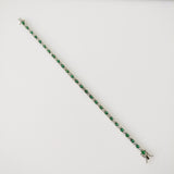 5.13ct Emerald and Diamond Bracelet