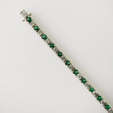 5.13ct Emerald and Diamond Bracelet