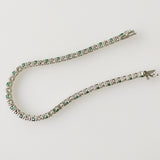 5.13ct Emerald and Diamond Bracelet