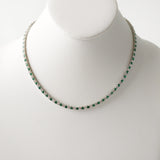 9.40ct Emerald and Diamond Necklace