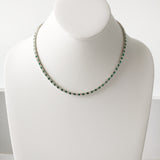 9.40ct Emerald and Diamond Necklace