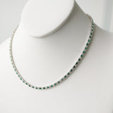 9.40ct Emerald and Diamond Necklace