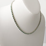 9.40ct Emerald and Diamond Necklace