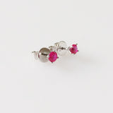 0.51ct Ruby Earrings