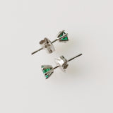 0.53ct Emerald Earrings