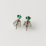 0.52ct Emerald Earrings