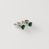 0.52ct Emerald Earrings