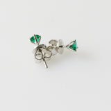 0.52ct Emerald Earrings
