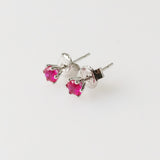 0.75ct Ruby Earrings