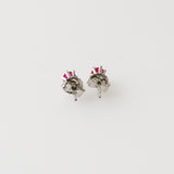 0.75ct Ruby Earrings