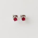 0.74ct Ruby Earrings