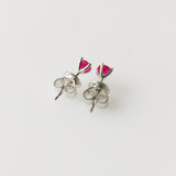 0.74ct Ruby Earrings