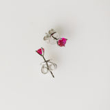 0.74ct Ruby Earrings