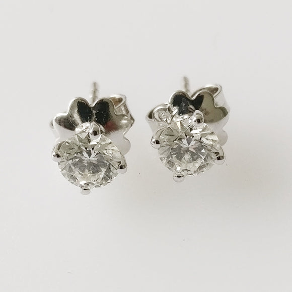 0.97ct Diamond Earrings