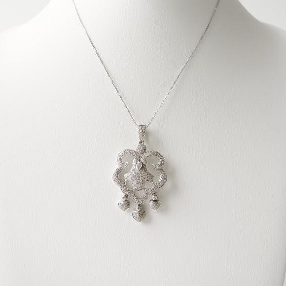 2.91ct Diamond Necklace with pendant