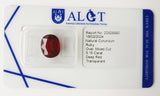 Ruby 5.15ct ALGT Certified