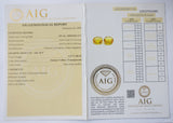 Yellow Sapphire 1.27ct AIG Certified