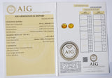 Yellow Sapphire 1.59ct AIG Certified