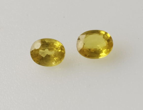 Yellow Sapphire 1.64ct AIG Certified