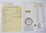 Yellow Sapphire 1.10ct AIG Certified