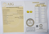 Yellow Sapphire 1.04ct AIG Certified