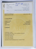 Yellow Sapphire 2.71ct AIG Certified