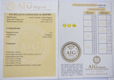 Yellow Sapphire 1.65ct AIG Certified