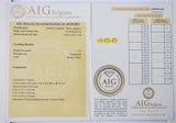 Yellow Sapphire 1.77ct AIG Certified