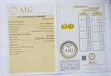 Yellow Sapphire 1.65ct AIG Certified