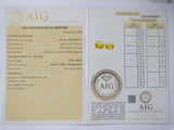 Yellow Sapphire 1.05ct AIG Certified