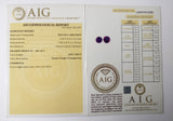 Amethyst 6.83ct AIG Certified