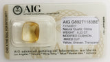 Citrine 6.22ct AIG Certified