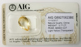 Citrine 3.77ct AIG Certified