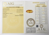 Citrine 2.52ct AIG Certified