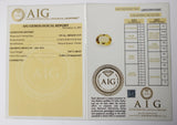 Citrine 5.07ct AIG Certified