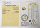Citrine 11.46ct AIG Certified