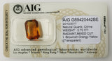 Citrine 5.72ct AIG Certified