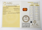 Citrine 5.72ct AIG Certified