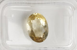 Citrine 2.88ct AIG Certified