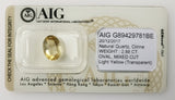 Citrine 2.88ct AIG Certified